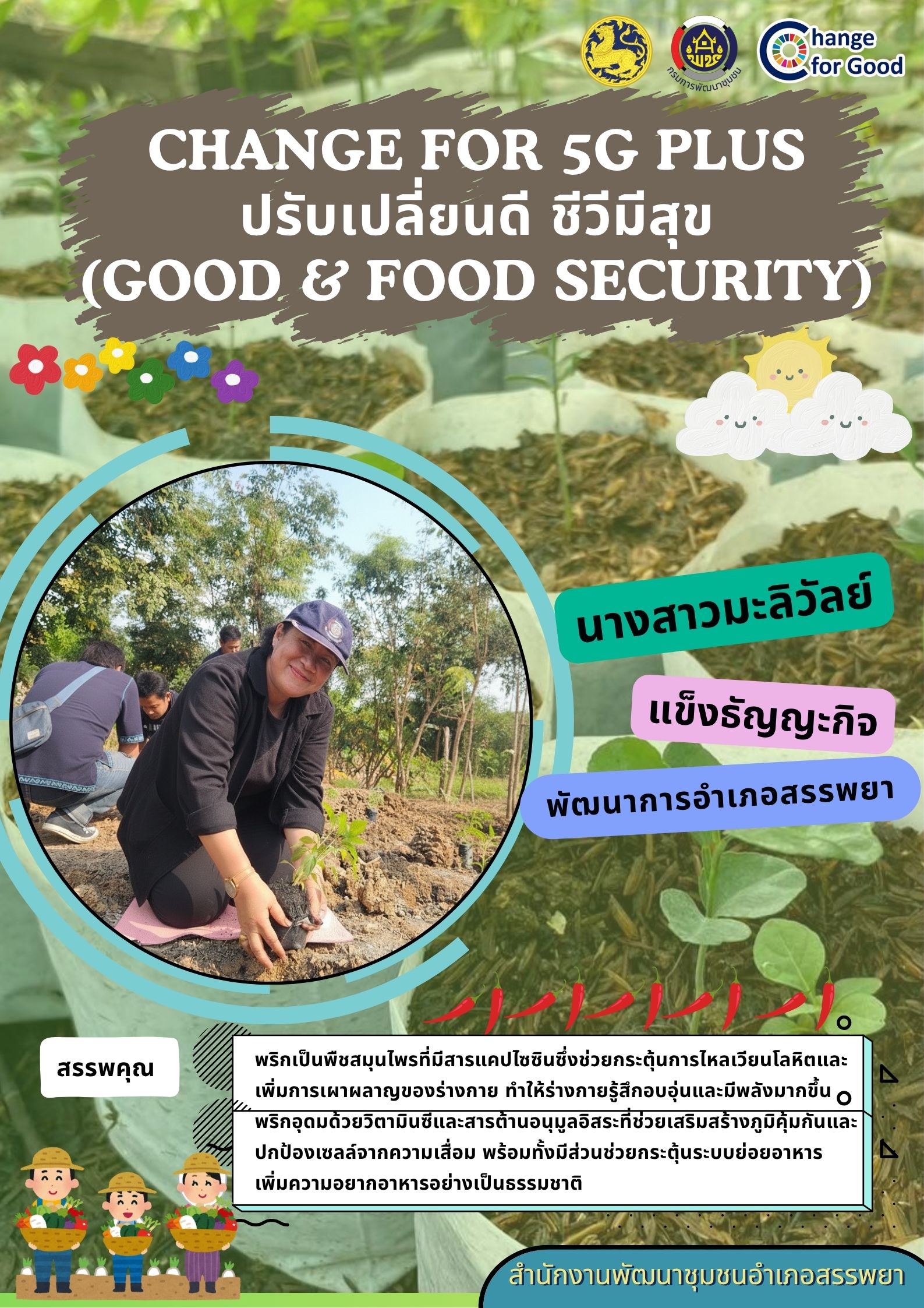 กิจกรรม"ผู้นำทำก่อน"ภายใต้แนวคิด"ปรับเปลี่ยนดี ชีวีมีสุข" (Change for 5G Plus)